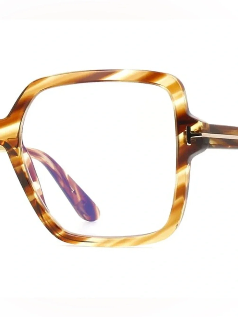 New Tom Ford FT6063-B 055 Tortoiseshell Square Women Glasses Authentic